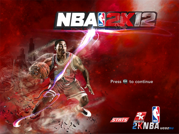 NBA 2K12 Стартовая картинка Деррик Роуз,картинка, стартовый, nba2k13, тон, роуз, размер, качество, деррик