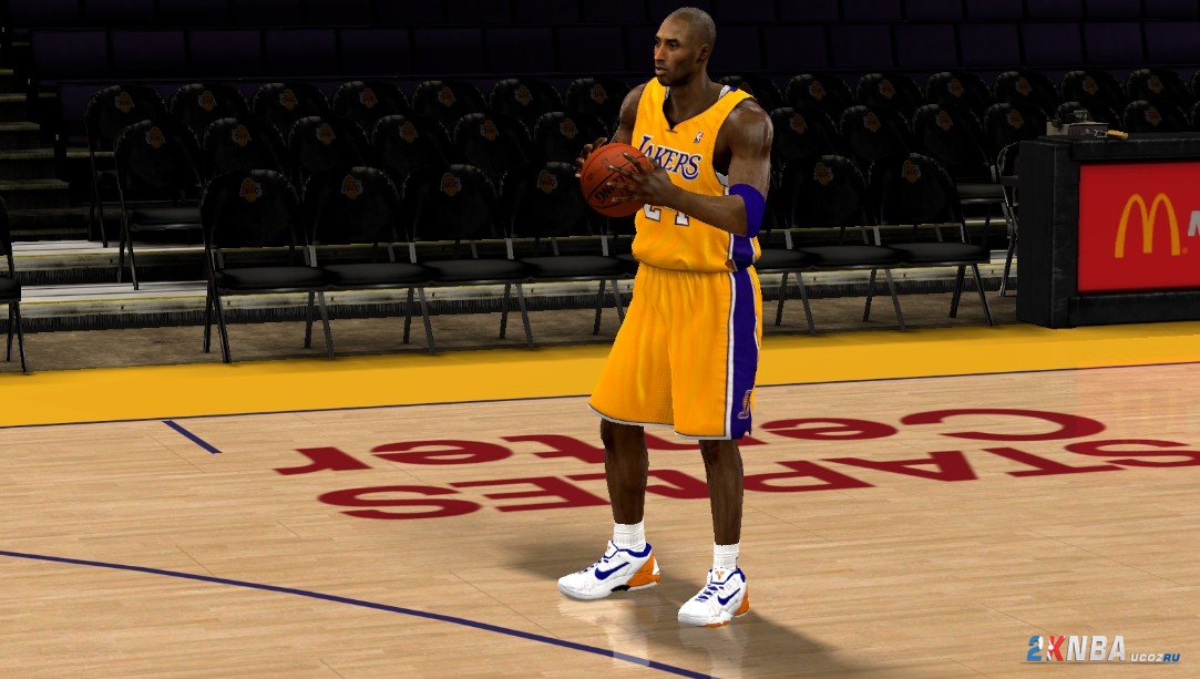 NBA 2K12 Кроссовки Kobe VII Home,nba 2k 12, качество, расцветка, команда, vii, добавить, игра, кроссовок, дополнение, kobe
