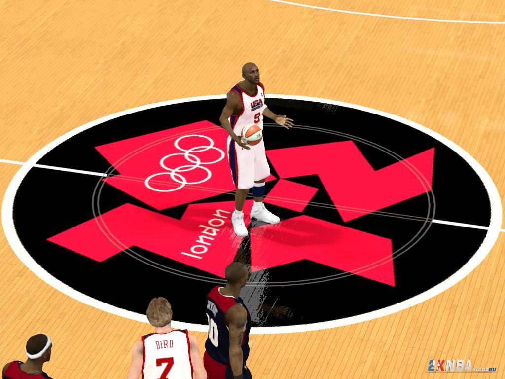 установить площадку в NBA 2K12,Как установить площадку в NBA 2K12?,площадка для NBA 2K12,Олимпийской арене