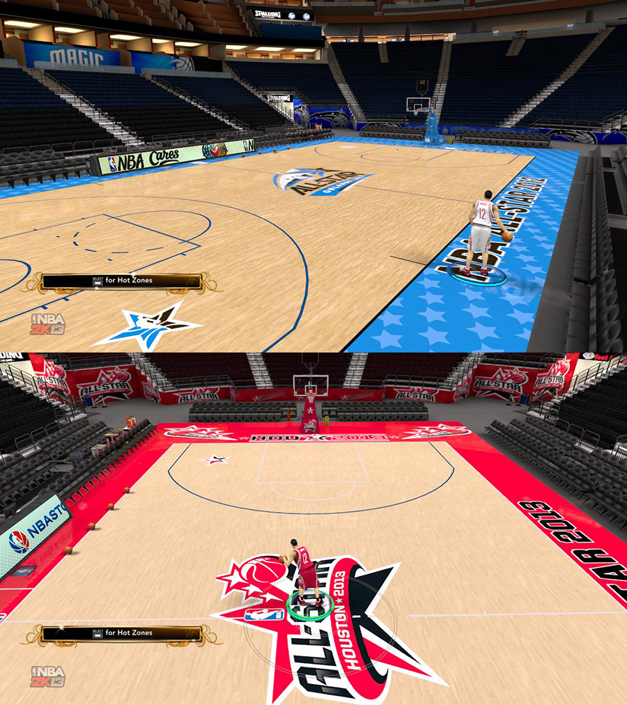 Дополнение для NBA 2K13,площадку NBA All-Star,корте NBA All-Star,NBA 2K 13,скачать Площадку NBA All-Star